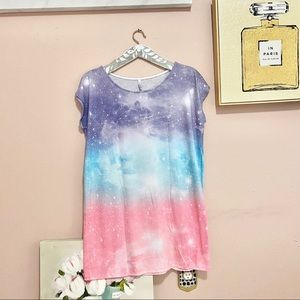 Galaxy T-Shirt Dress 🌌